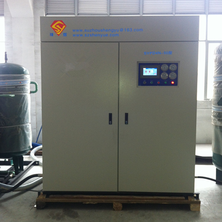 Membrane separation nitrogen generator on offshore platform