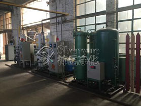 Super (high) pure nitrogen purification unit